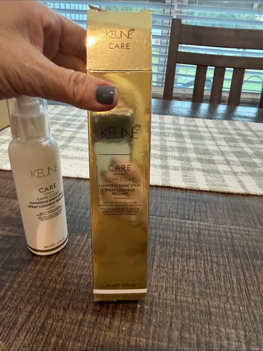 Care Lumi Coat Luminous Shine Spray - Gold